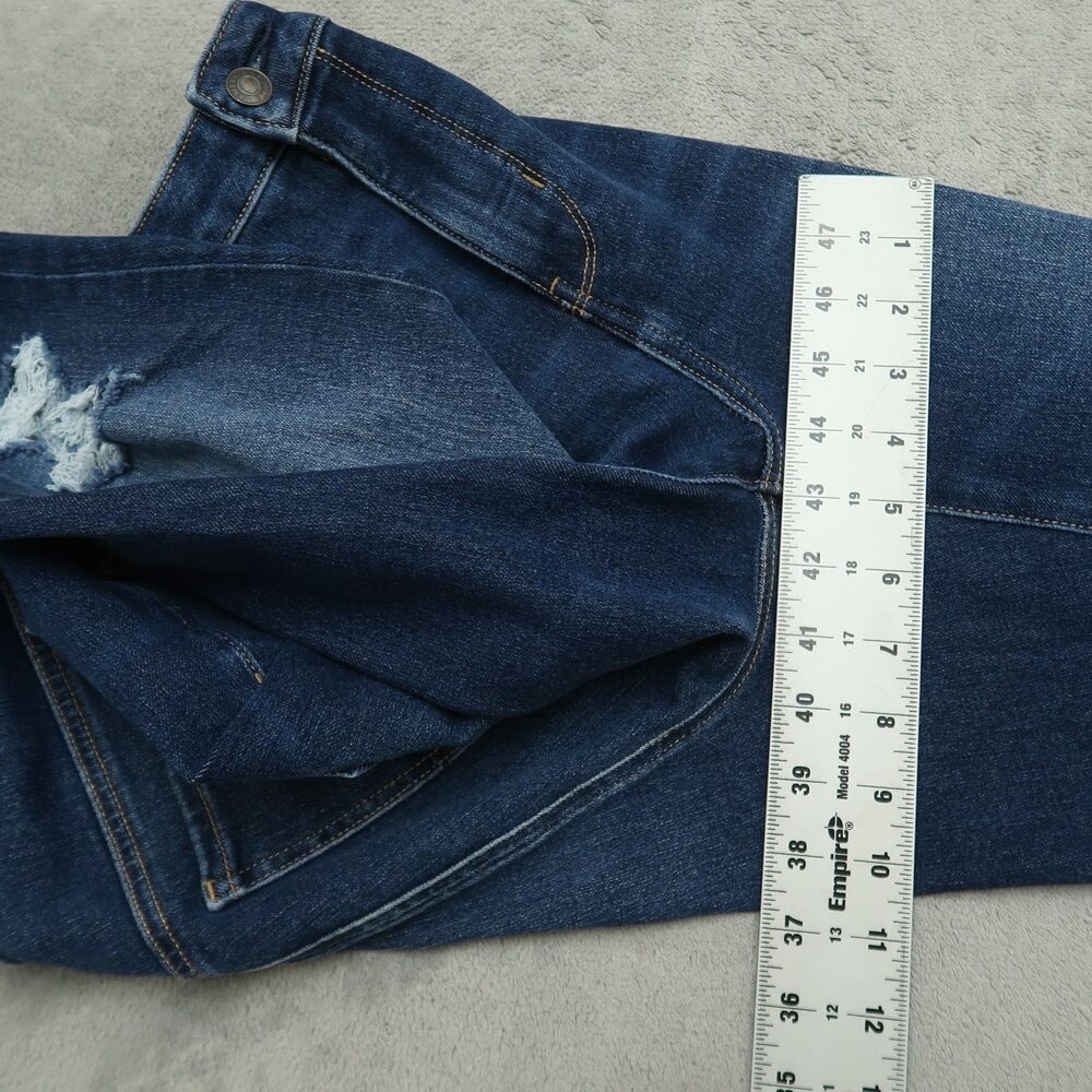 American Eagle Jeans Women's 10R High-Rise Jegging Denim 29" Inseam Distressed - Picture 6 of 16